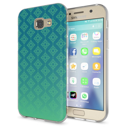 NALIA Handyhülle kompatibel mit Samsung Galaxy A5 2017, Slim Silikon Motiv Case Cover Schutz-Hülle Dünn Durchsichtig Etui Handy-Tasche Backcover Transparent Bumper