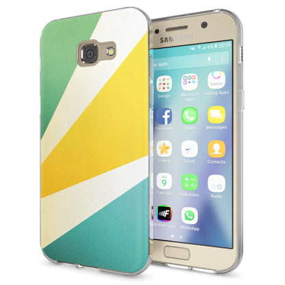 NALIA Handyhülle kompatibel mit Samsung Galaxy A5 2017, Slim Silikon Motiv Case Cover Schutz-Hülle Dünn Durchsichtig Etui Handy-Tasche Backcover Transparent Bumper