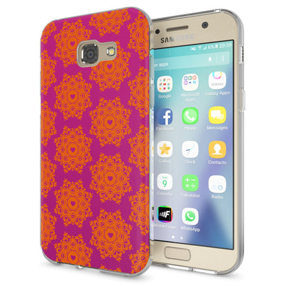 NALIA Handyhülle kompatibel mit Samsung Galaxy A5 2017, Slim Silikon Motiv Case Cover Schutz-Hülle Dünn Durchsichtig Etui Handy-Tasche Backcover Transparent Bumper