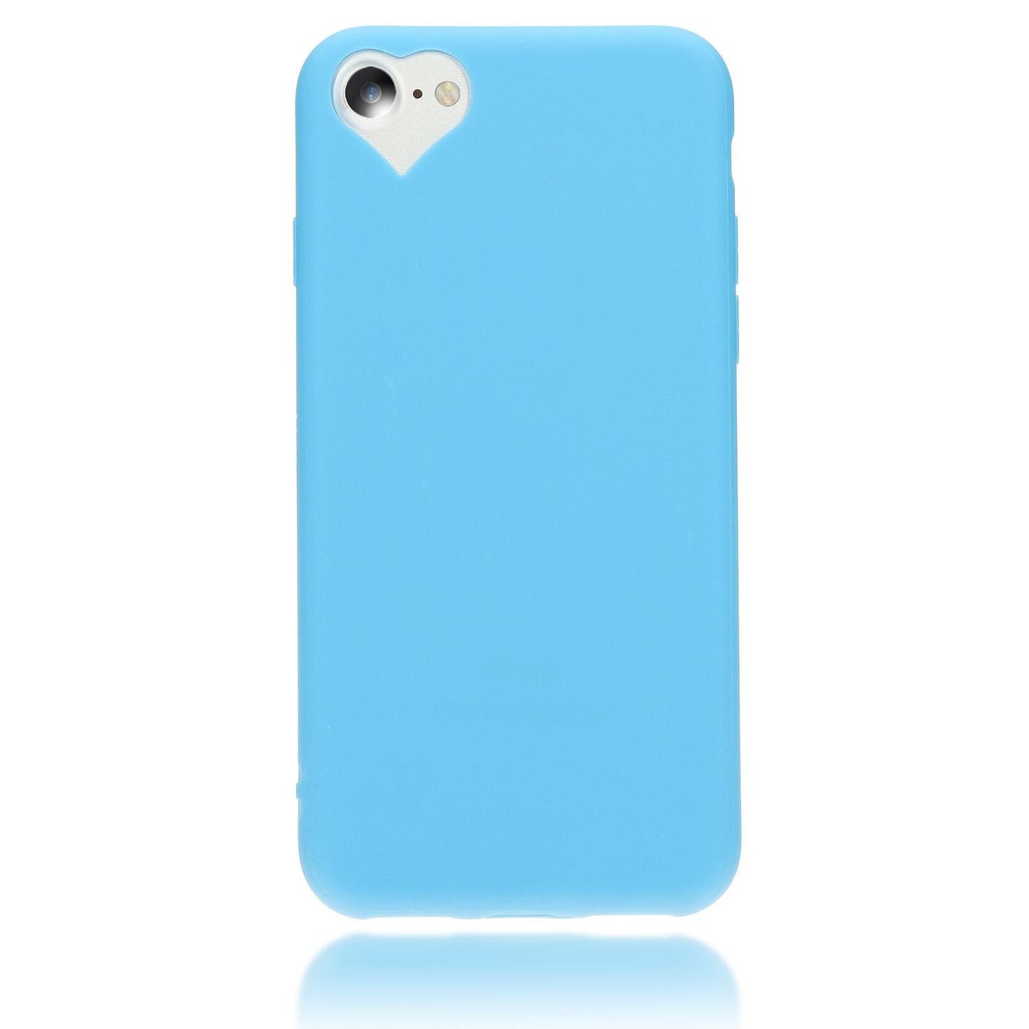 NALIA Handy Hülle für iPhone SE 2022 / SE 2020 / 8 / 7, Herz Case Cover Schutz