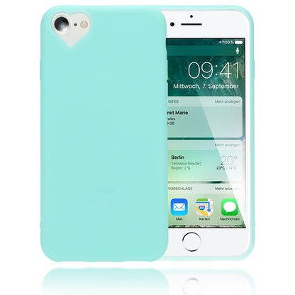 NALIA Handy Hülle für iPhone SE 2022 / SE 2020 / 8 / 7, Herz Case Cover Schutz