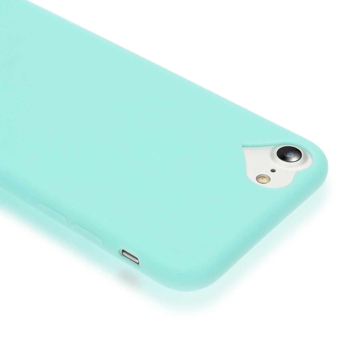 NALIA Handy Hülle für iPhone SE 2022 / SE 2020 / 8 / 7, Herz Case Cover Schutz