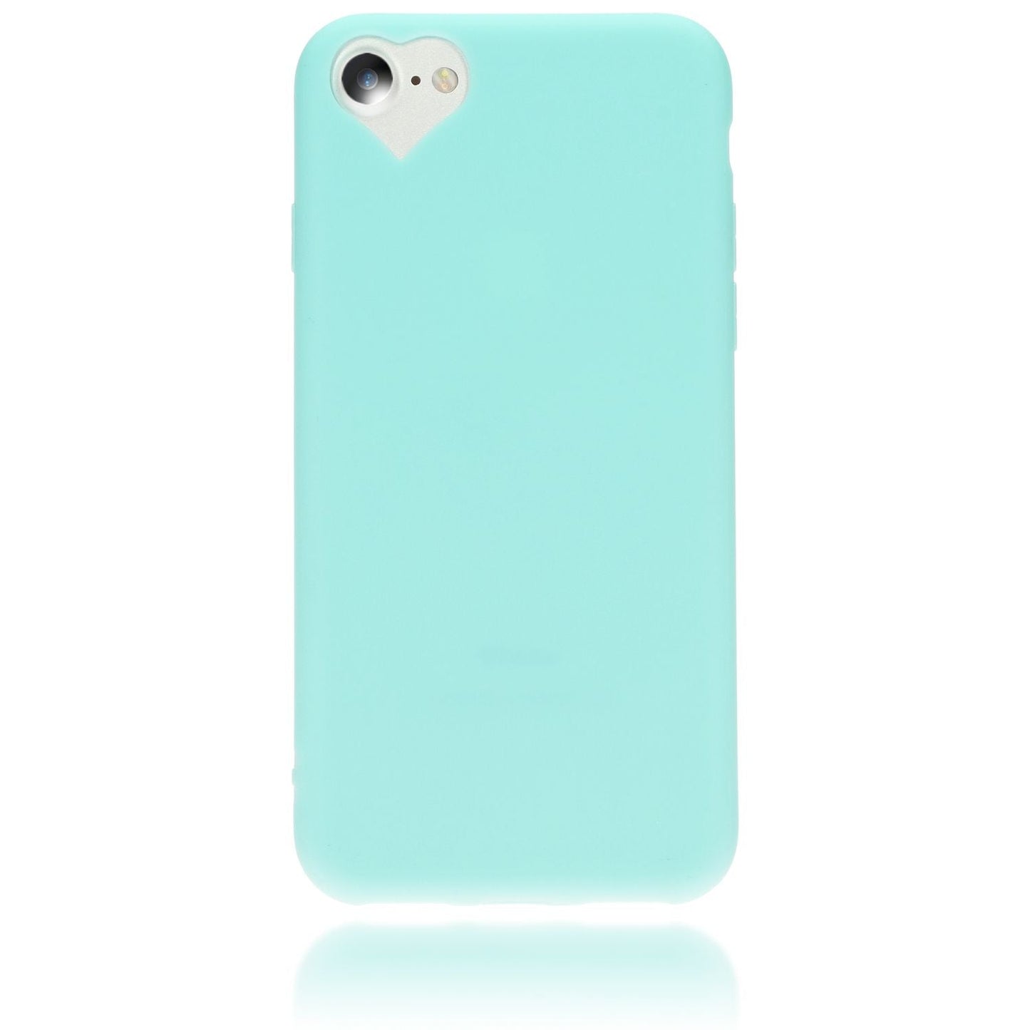 NALIA Handy Hülle für iPhone SE 2022 / SE 2020 / 8 / 7, Herz Case Cover Schutz