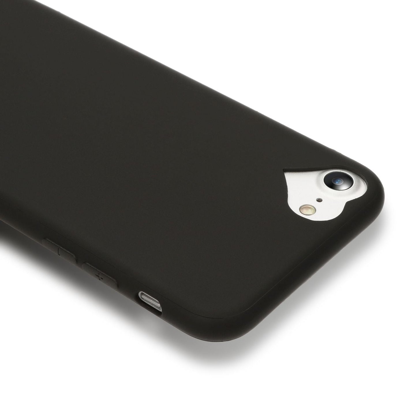 NALIA Handy Hülle für iPhone SE 2022 / SE 2020 / 8 / 7, Herz Case Cover Schutz