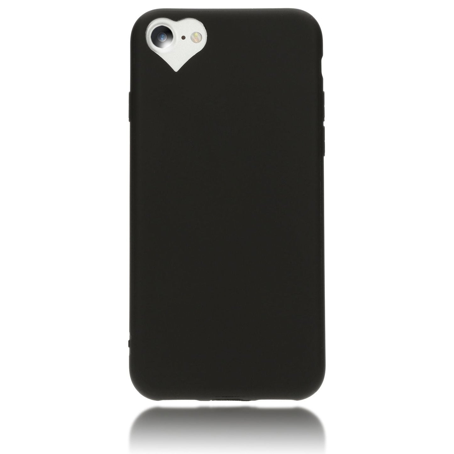 NALIA Handy Hülle für iPhone SE 2022 / SE 2020 / 8 / 7, Herz Case Cover Schutz