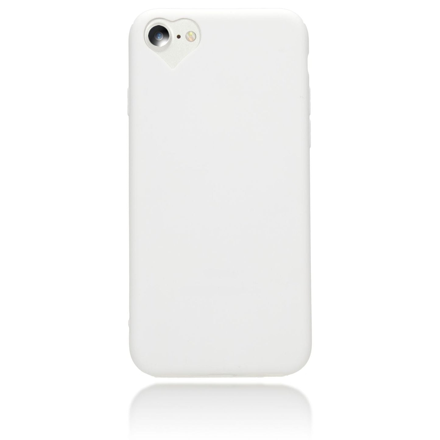 NALIA Handy Hülle für iPhone SE 2022 / SE 2020 / 8 / 7, Herz Case Cover Schutz