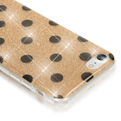 NALIA Handy Hülle für iPhone SE 2020 / 8 / 7, Glitzer Case Muster Cover Schutz