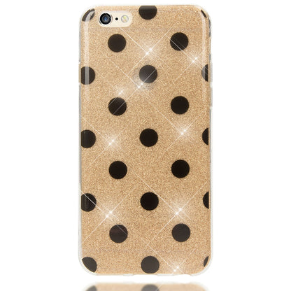 Apple iPhone 6 6S Punkte Handy Hülle von NALIA, Silikon Cover Case Schutz Glitter