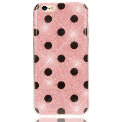 Apple iPhone 6 6S Punkte Handy Hülle von NALIA, Silikon Cover Case Schutz Glitter