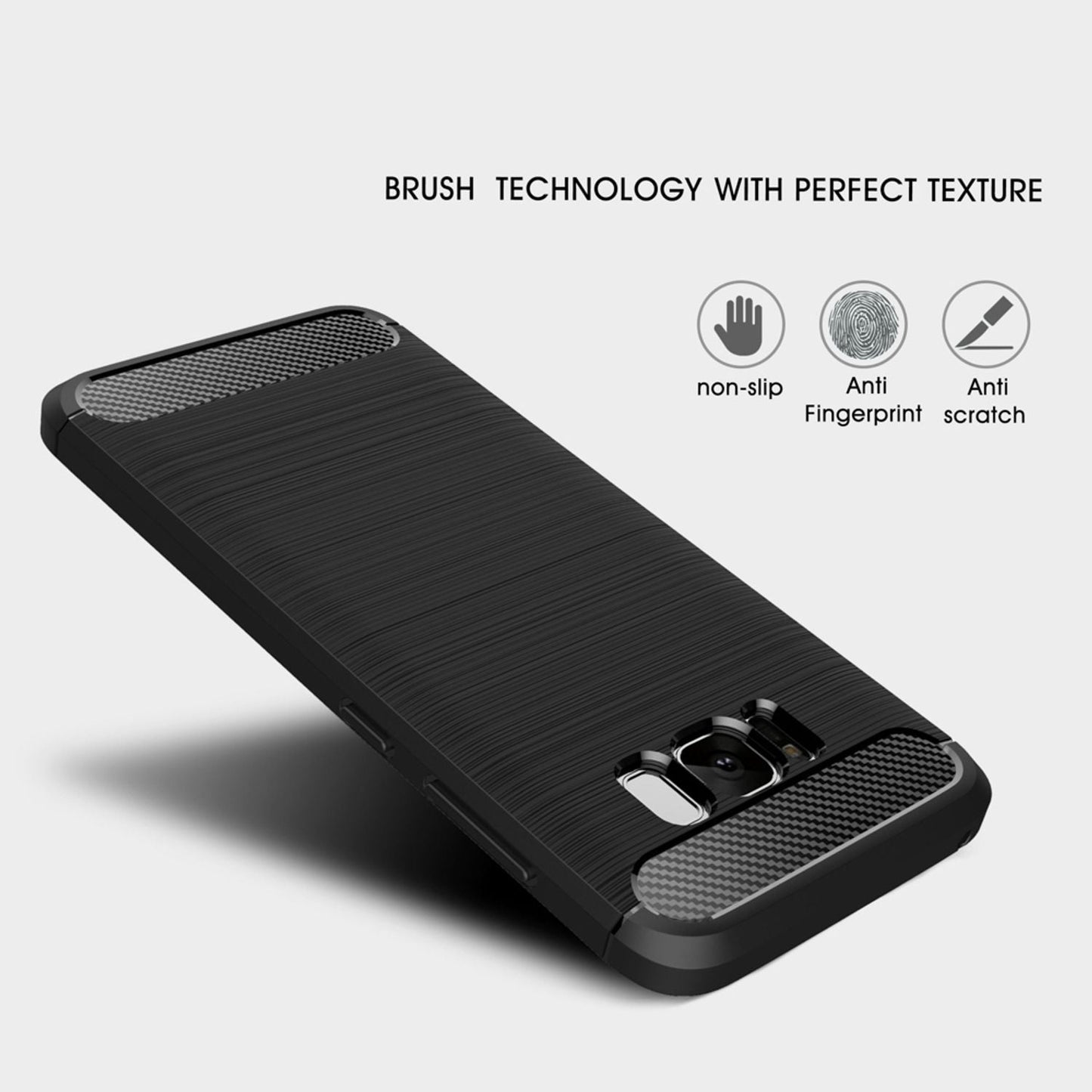 Samsung S8 Hülle Handyhülle von NALIA, Silikon Case Schutzhülle Back-Cover Etui
