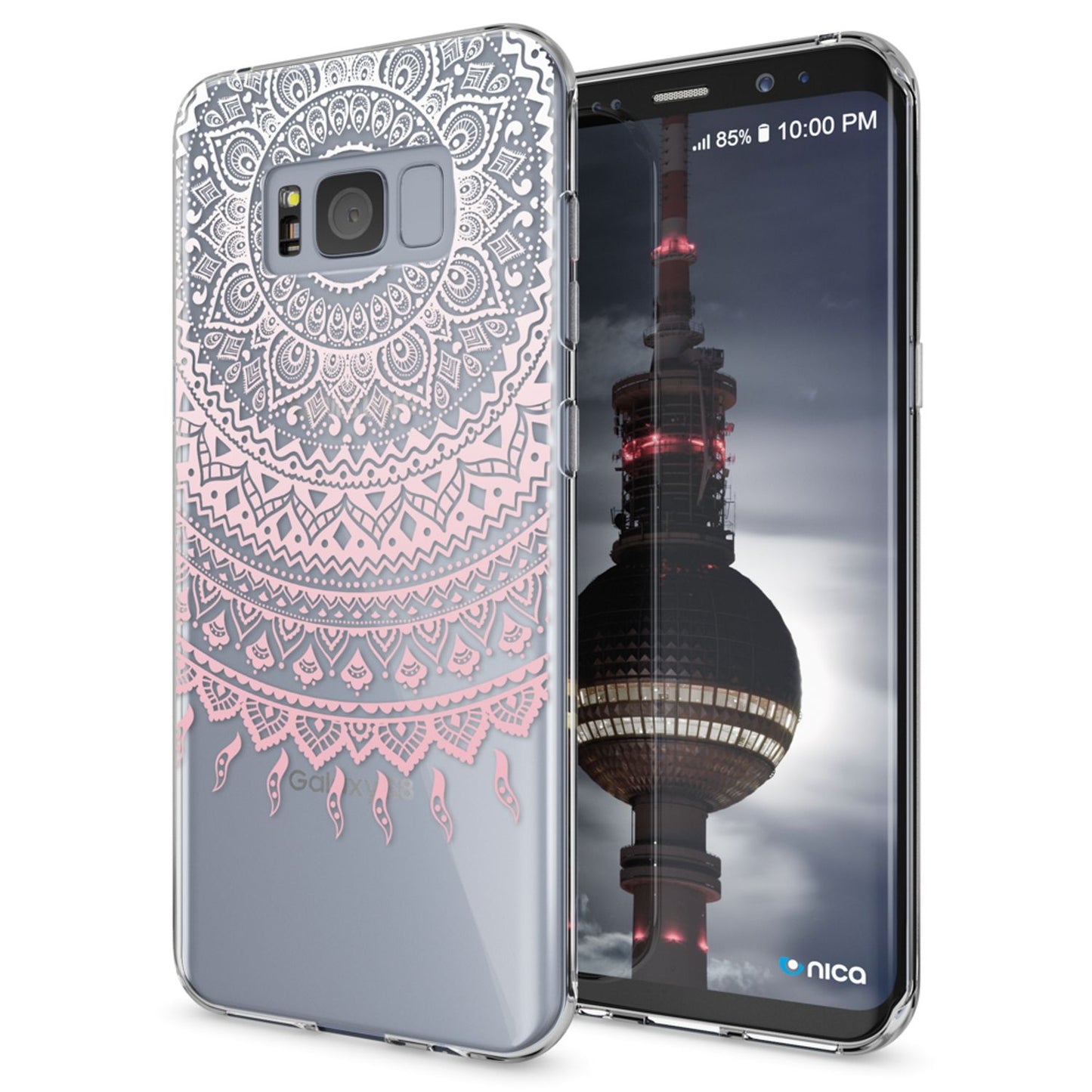 Samsung Galaxy S8 Plus Hülle Handyhülle von NALIA, Silikon Motiv Case Schutzhülle