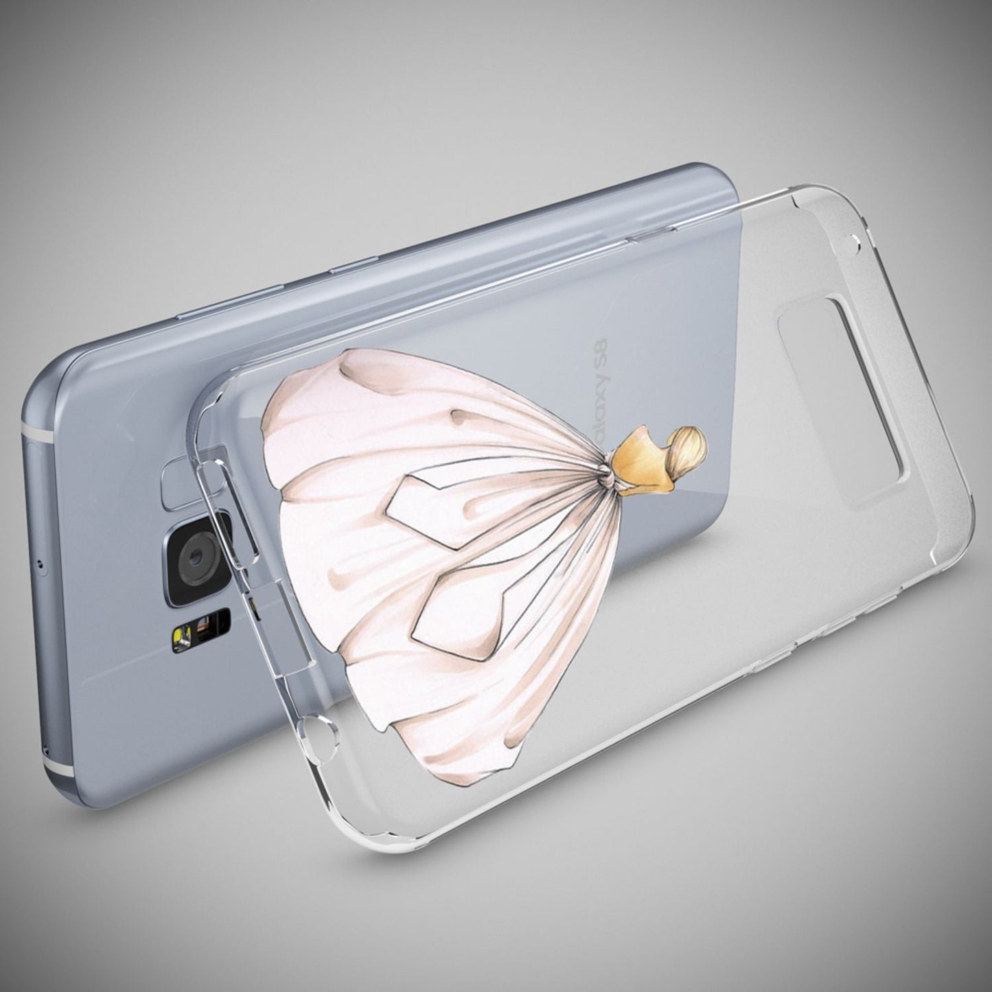Samsung Galaxy S8 Plus Hülle Handyhülle von NALIA, Silikon Motiv Case Schutzhülle