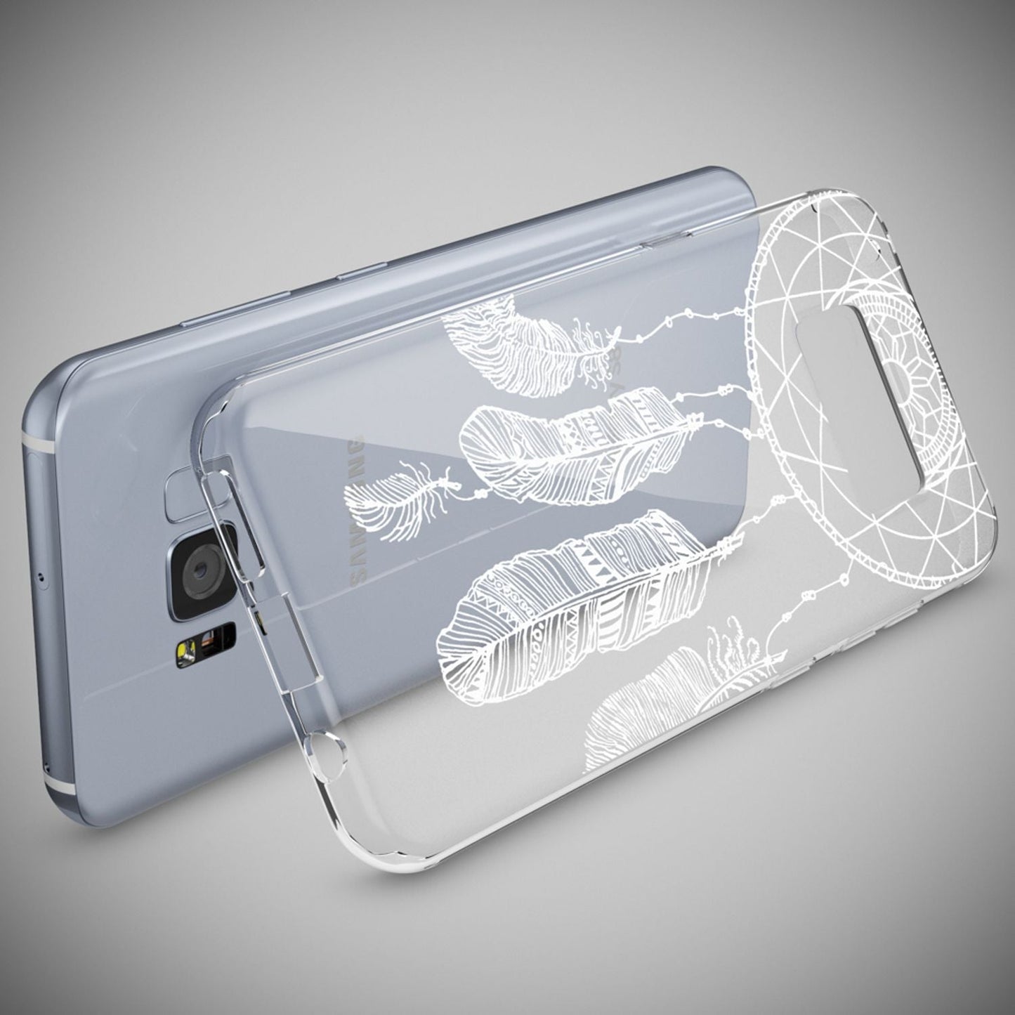 Samsung Galaxy S8 Plus Hülle Handyhülle von NALIA, Silikon Motiv Case Schutzhülle