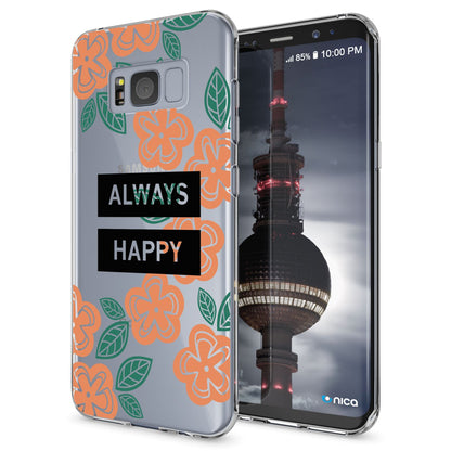 Samsung Galaxy S8 Plus Hülle Handyhülle von NALIA, Silikon Motiv Case Schutzhülle