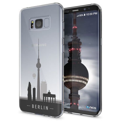 Samsung Galaxy S8 Plus Hülle Handyhülle von NALIA, Silikon Motiv Case Schutzhülle