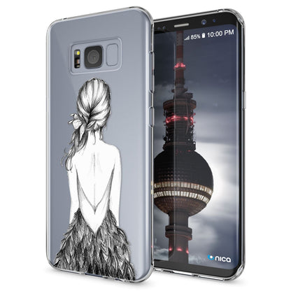 Samsung Galaxy S8 Plus Hülle Handyhülle von NALIA, Silikon Motiv Case Schutzhülle
