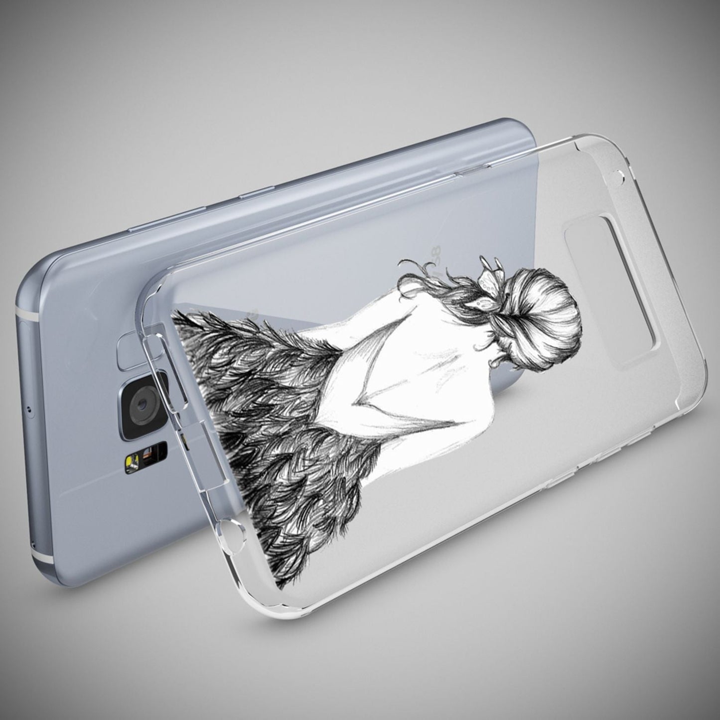 Samsung Galaxy S8 Plus Hülle Handyhülle von NALIA, Silikon Motiv Case Schutzhülle