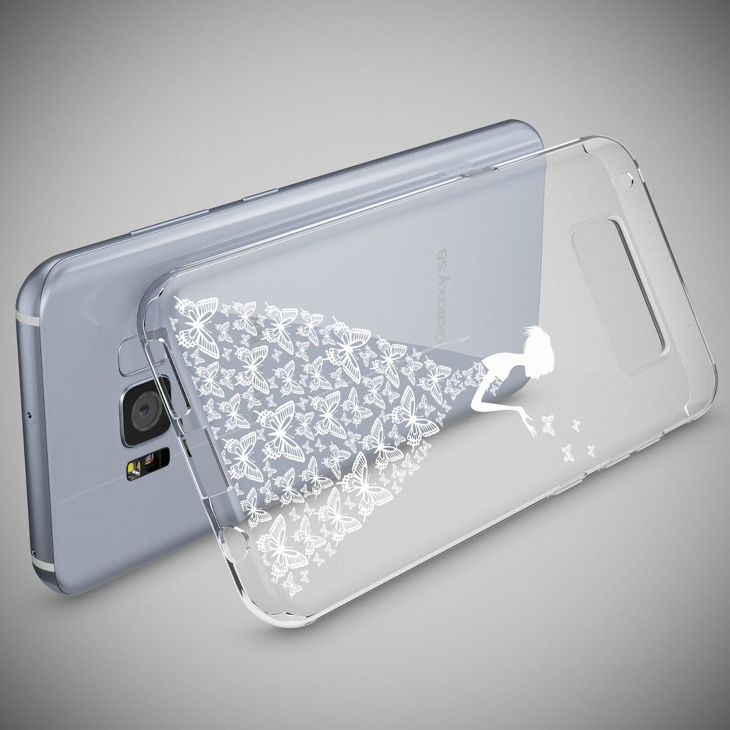 Samsung Galaxy S8 Plus Hülle Handyhülle von NALIA, Silikon Motiv Case Schutzhülle