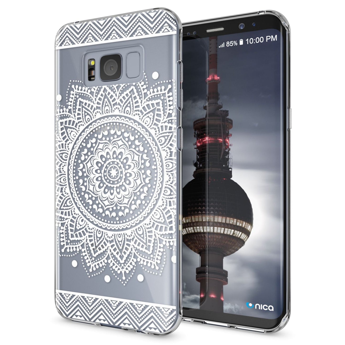 Samsung Galaxy S8 Plus Hülle Handyhülle von NALIA, Silikon Motiv Case Schutzhülle