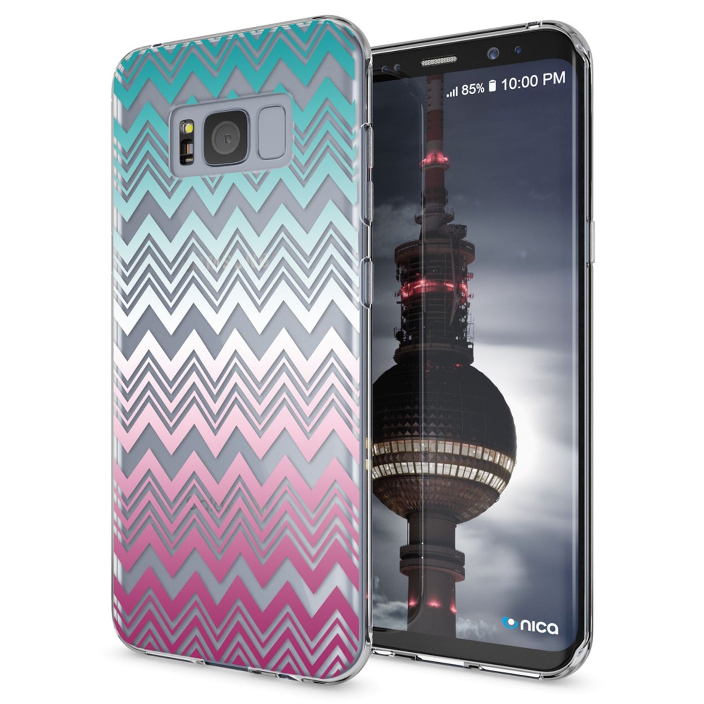 Samsung Galaxy S8 Plus Hülle Handyhülle von NALIA, Silikon Motiv Case Schutzhülle