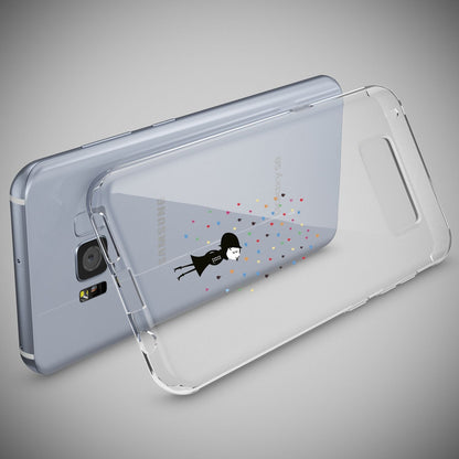 Samsung Galaxy S8 Plus Hülle Handyhülle von NALIA, Silikon Motiv Case Schutzhülle
