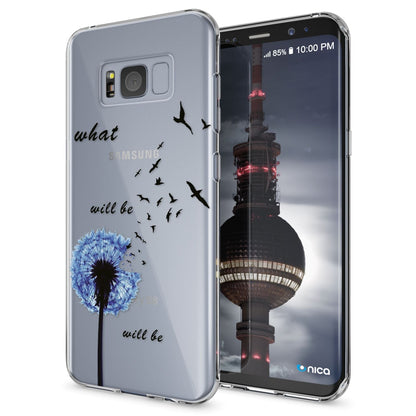 Samsung Galaxy S8 Plus Hülle Handyhülle von NALIA, Silikon Motiv Case Schutzhülle