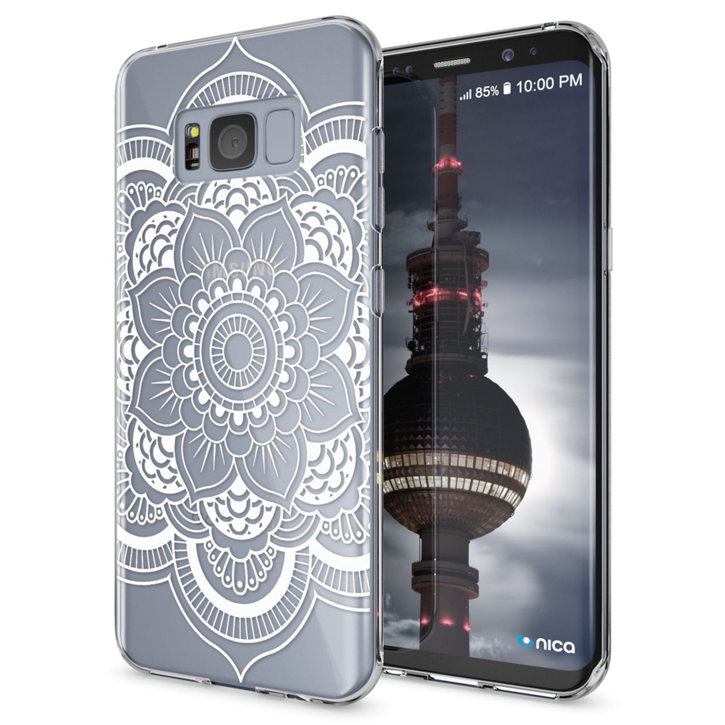 Samsung Galaxy S8 Plus Hülle Handyhülle von NALIA, Silikon Motiv Case Schutzhülle