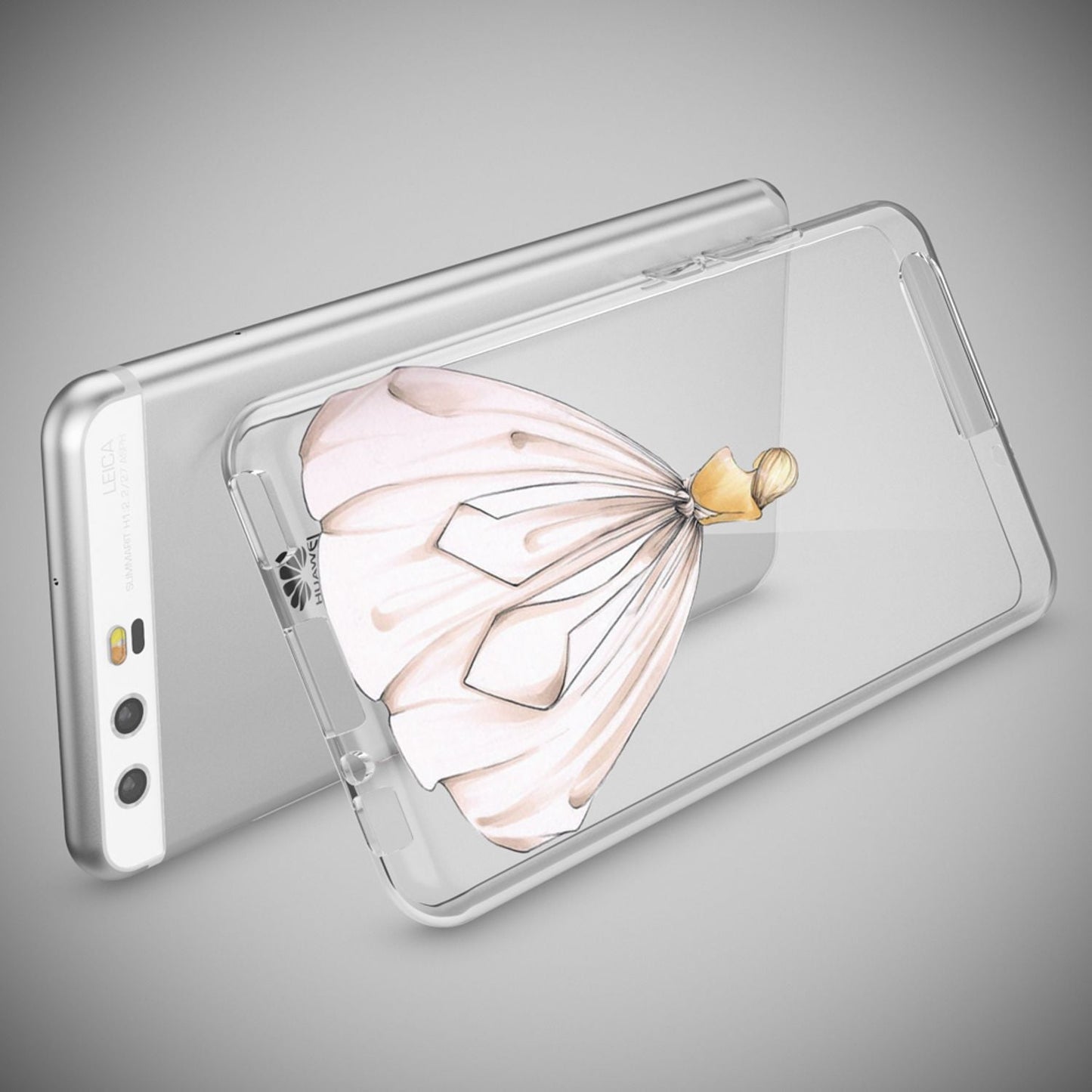 Huawei P10 Hülle Handyhülle von NALIA, Slim Silikon Motiv Case Cover Schutzhülle