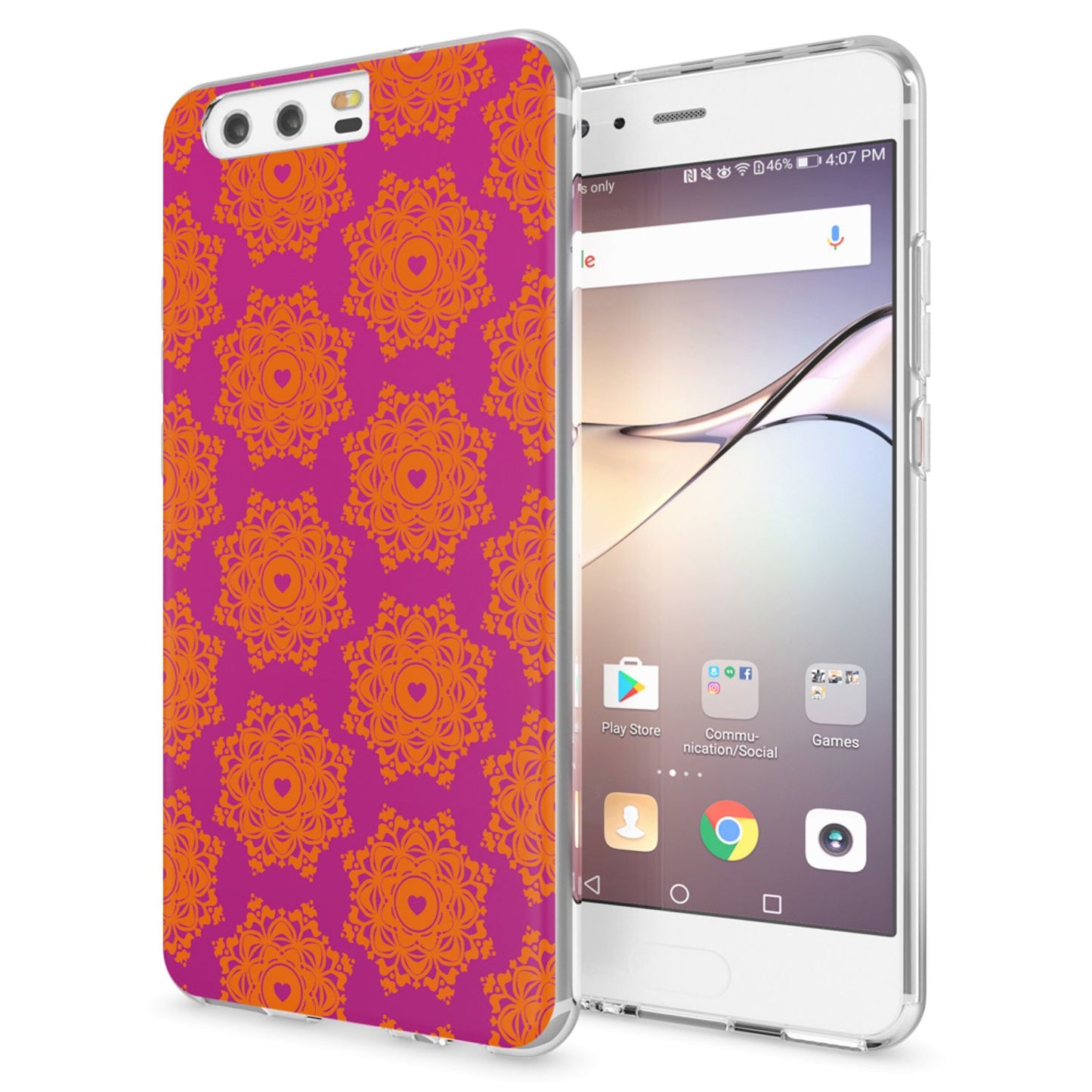 Huawei P10 Hülle Handyhülle von NALIA, Slim Silikon Motiv Case Cover Schutzhülle