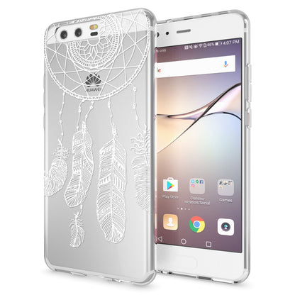 Huawei P10 Hülle Handyhülle von NALIA, Slim Silikon Motiv Case Cover Schutzhülle