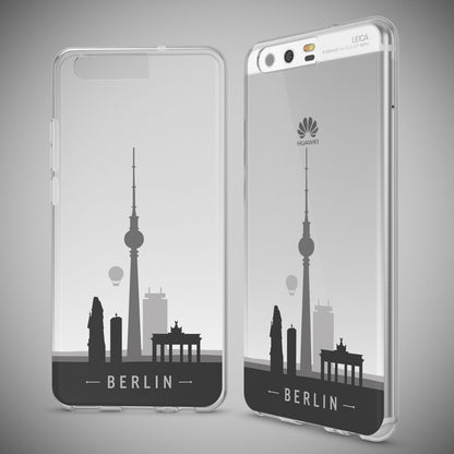 Huawei P10 Hülle Handyhülle von NALIA, Slim Silikon Motiv Case Cover Schutzhülle
