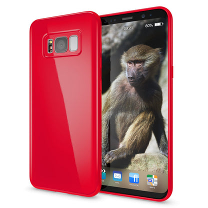 Samsung Galaxy S8 Plus Handy Hülle von NALIA, Silikon Case Cover Bumper Schutz