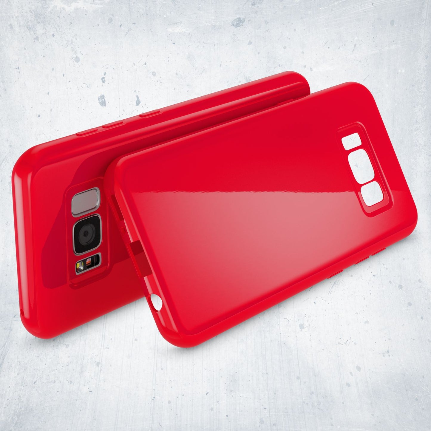 Samsung Galaxy S8 Plus Handy Hülle von NALIA, Silikon Case Cover Bumper Schutz