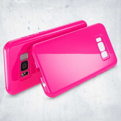 Samsung Galaxy S8 Plus Handy Hülle von NALIA, Silikon Case Cover Bumper Schutz