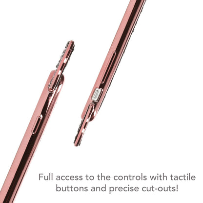 Apple iPhone 6 6S Handy Hülle von NALIA, Glitzer Back Cover Case mit Maus Ohren