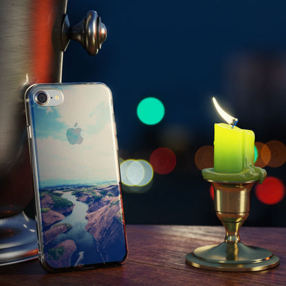 NALIA Handyhülle kompatibel mit iPhone SE 2020 / 8 / 7 Hülle, Motiv Case Silikon Cover Glänzend Durchsichtig Dünn, Glitzer Schutzhülle Handy-Tasche Backcover Bumper TPU Etui