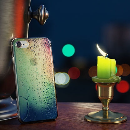 NALIA Handyhülle kompatibel mit iPhone SE 2020 / 8 / 7 Hülle, Motiv Case Silikon Cover Glänzend Durchsichtig Dünn, Glitzer Schutzhülle Handy-Tasche Backcover Bumper TPU Etui