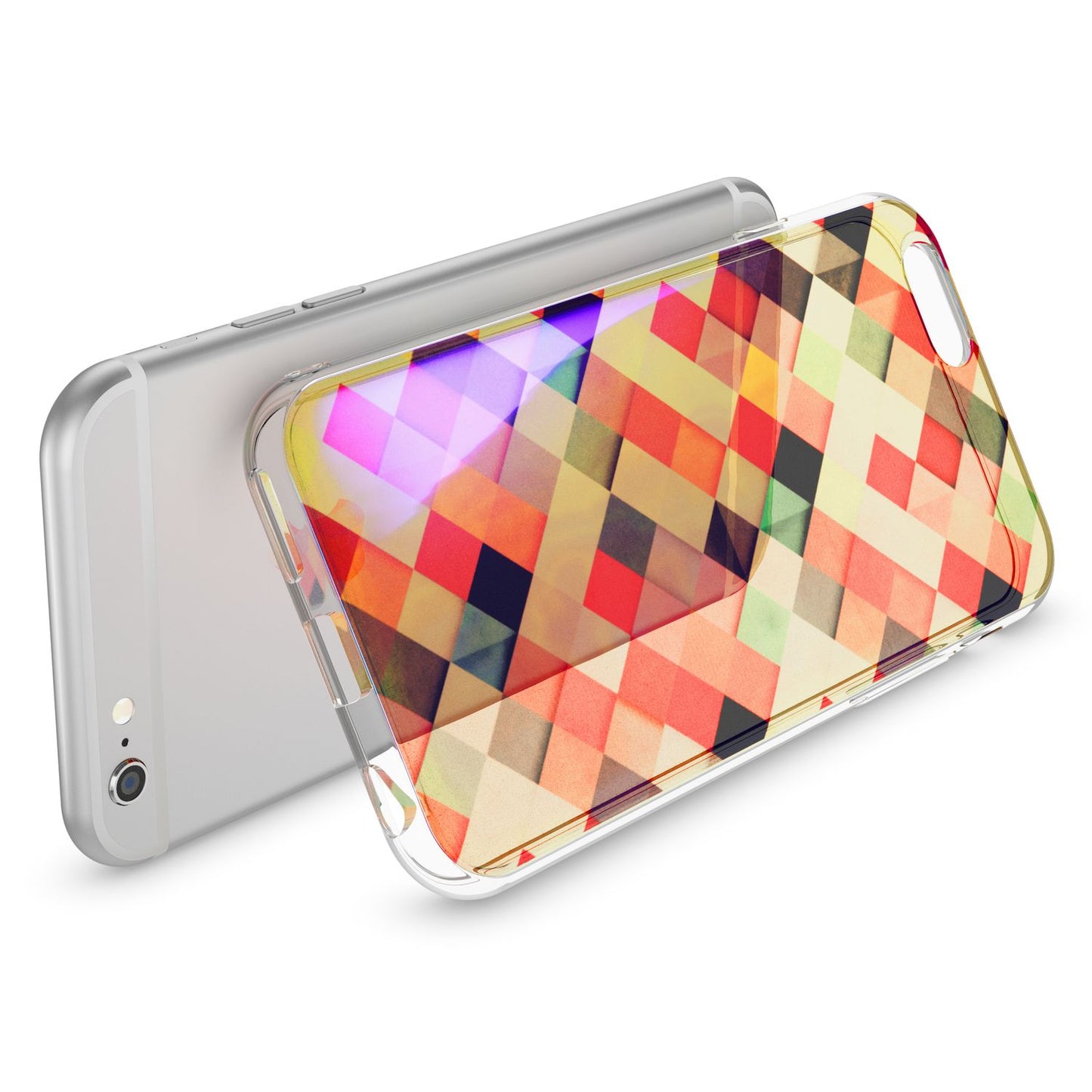 Apple iPhone 6 6S Handy Hülle 3D von NALIA Glitzer Silikon Case Cover Schutzhülle