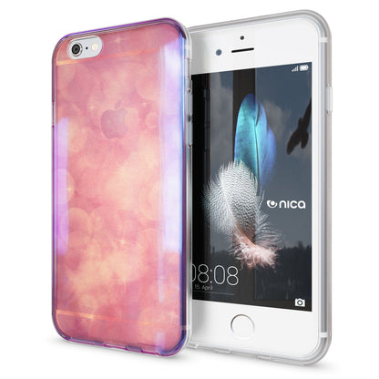 Apple iPhone 6 6S Handy Hülle 3D von NALIA Glitzer Silikon Case Cover Schutzhülle
