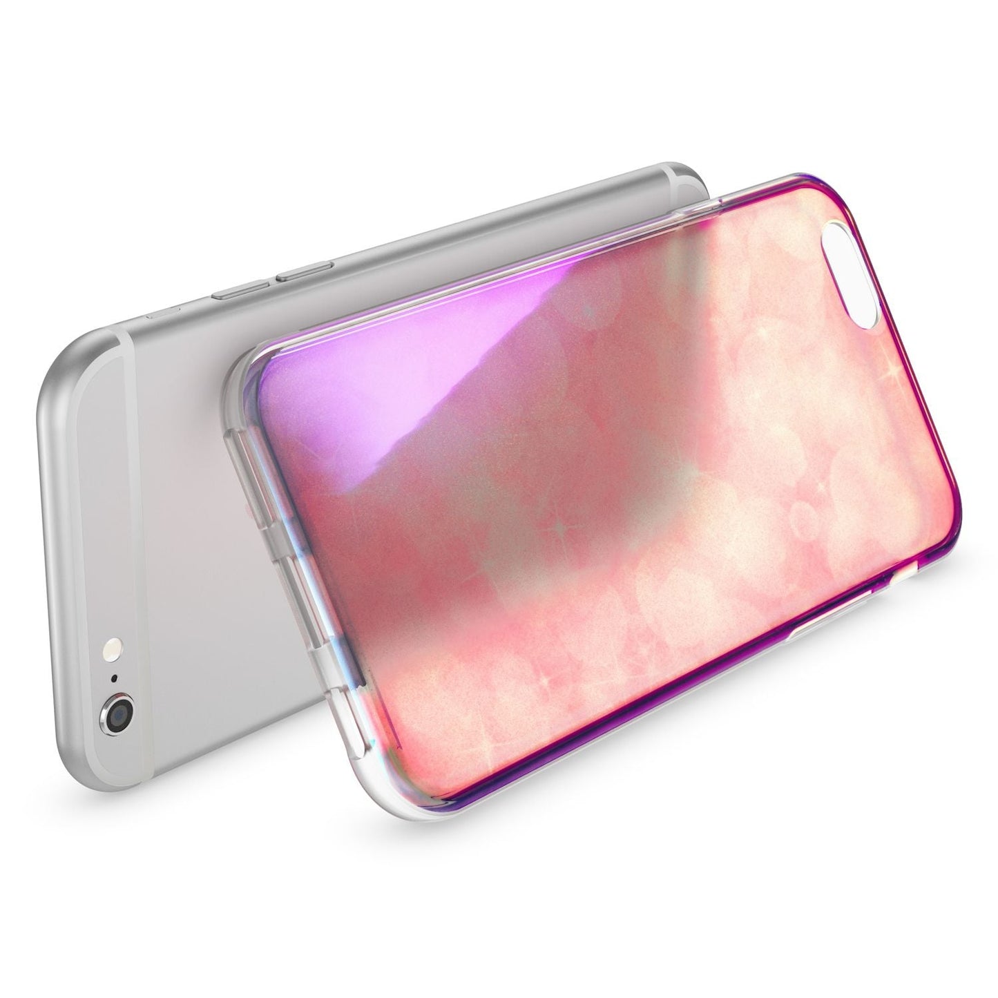 Apple iPhone 6 6S Handy Hülle 3D von NALIA Glitzer Silikon Case Cover Schutzhülle