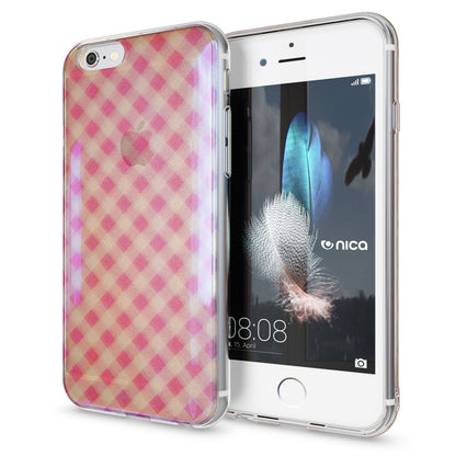 Apple iPhone 6 6S Handy Hülle 3D von NALIA Glitzer Silikon Case Cover Schutzhülle