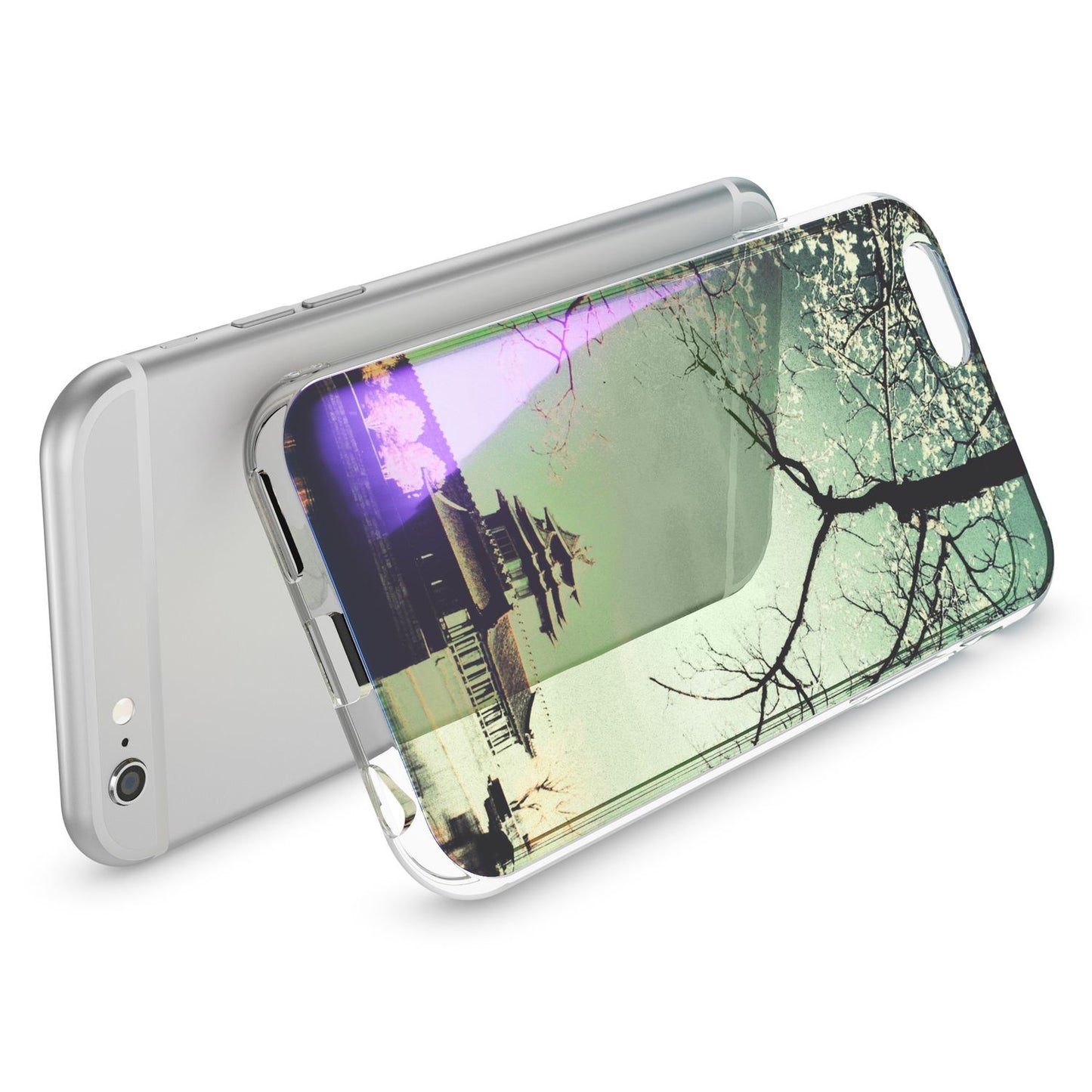 Apple iPhone 6 6S Handy Hülle 3D von NALIA Glitzer Silikon Case Cover Schutzhülle
