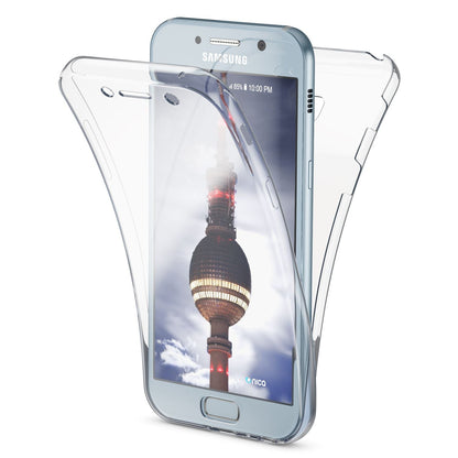 Samsung Galaxy A5 2017 Hülle 360 Handyhülle von NALIA, Full Cover Rundum TPU Case