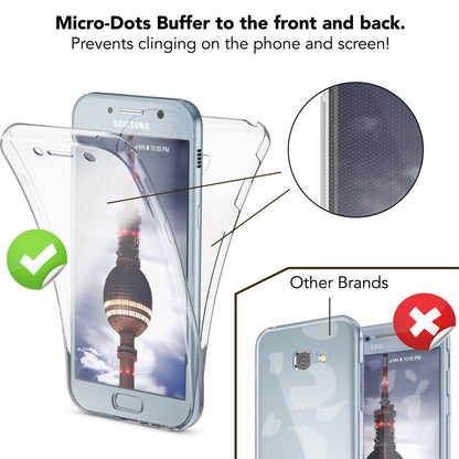 Samsung Galaxy A5 2017 Hülle 360 Handyhülle von NALIA, Full Cover Rundum TPU Case