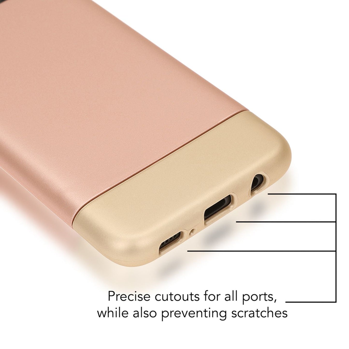 NALIA Handyhülle kompatibel mit Samsung Galaxy S8 Plus, Stoßfeste Schutzhülle Back-Cover Handy-Tasche Matt, Dünnes Slider Hardcase Zwei-teilig, Slim Etui Smart-Phone Hülle Bumper