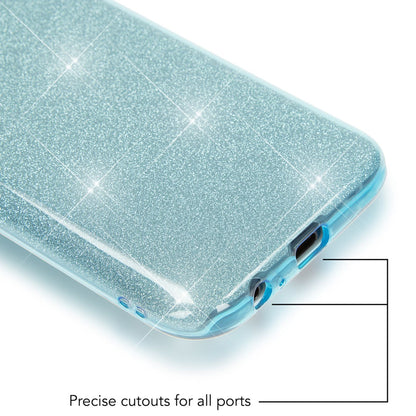 Samsung Galaxy A5 2017 Handy Hülle von NALIA, Glitzer Silikon Cover Case Schutz