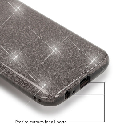 Samsung Galaxy A5 2017 Handy Hülle von NALIA, Glitzer Silikon Cover Case Schutz