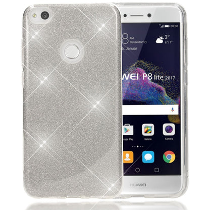Huawei P8 Lite (2017) Glitzer Handy Hülle von NALIA, Silikon Case Cover Schutz