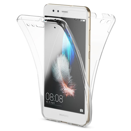 Huawei P10 Lite Hülle 360° Handyhülle von NALIA, Rundumhülle Full Cover Schutz