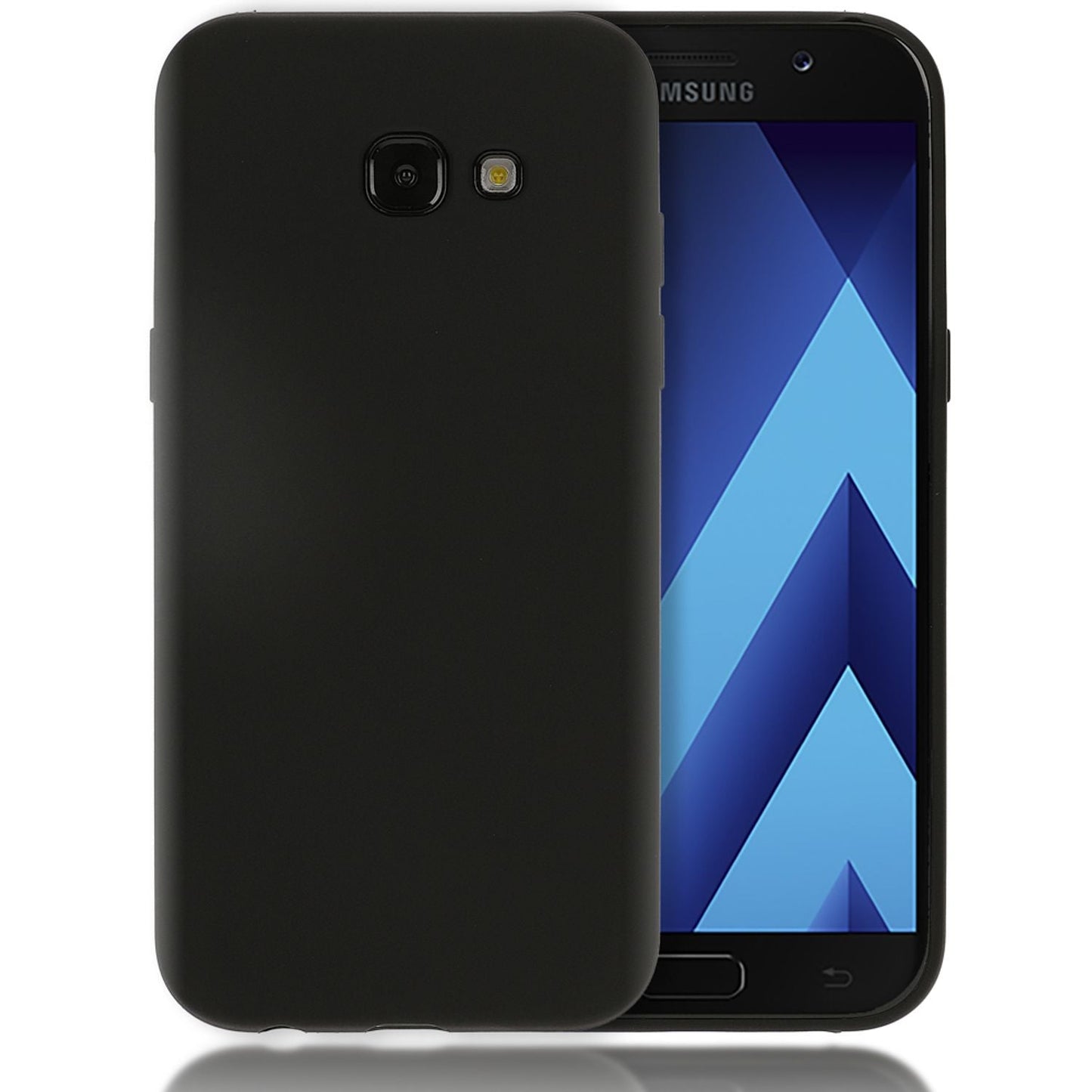 NALIA Handyhülle kompatibel mit Samsung Galaxy A5 2017, Jelly Case Schutzhülle Ultra-Slim Silikon Back-Cover, Dünne Gummi Hülle Handy-Tasche Schale, Smart-Phone Bumper Skin Etui